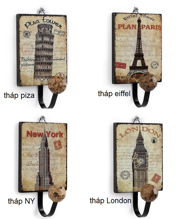 Móc treo đồ trang trí